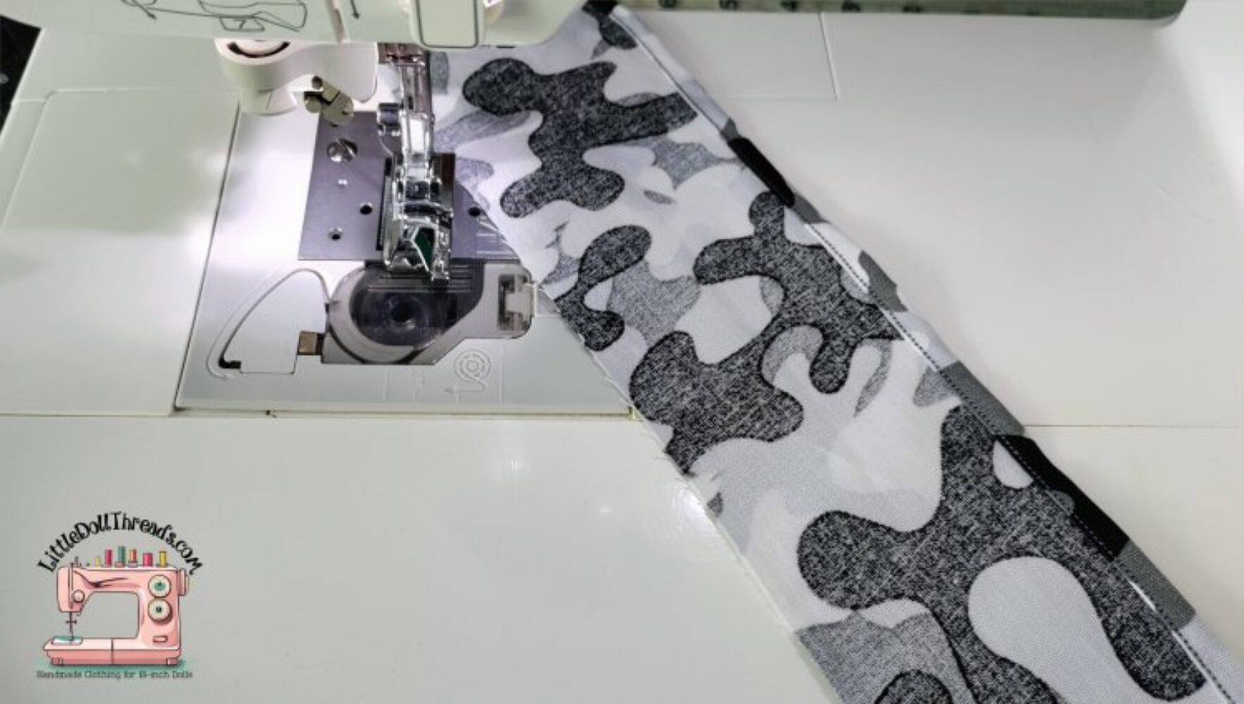 Rolled hem by Little Doll Threads