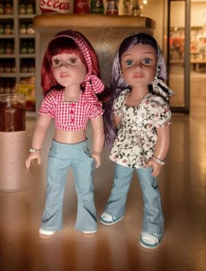 Baby Doll Boogie Sewing Pattern Set for I'm a Girly Dolls