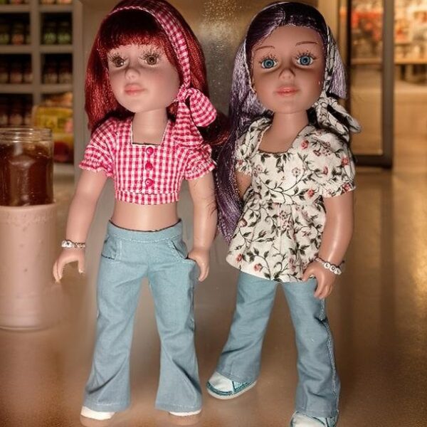 Baby Doll Boogie Sewing Pattern Set for I'm a Girly Dolls