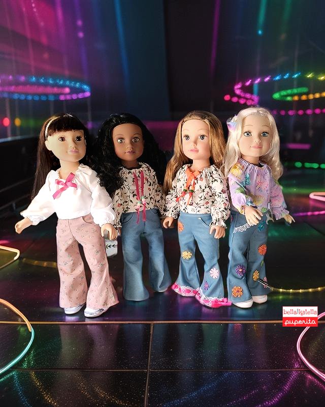 Journey Girls Bella Bottoms And The Folklore Peasant Blouse Sewing Pattern - Image 2