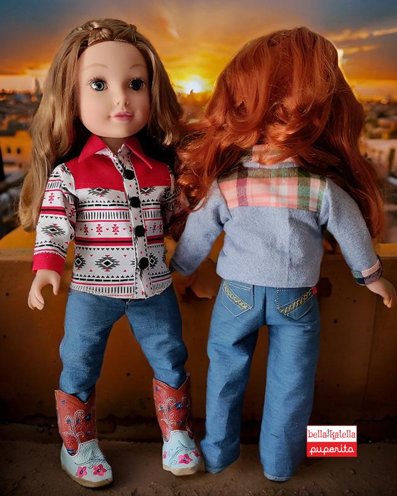 Journey Girls - Western Wrangler Pattern Set. - Image 6