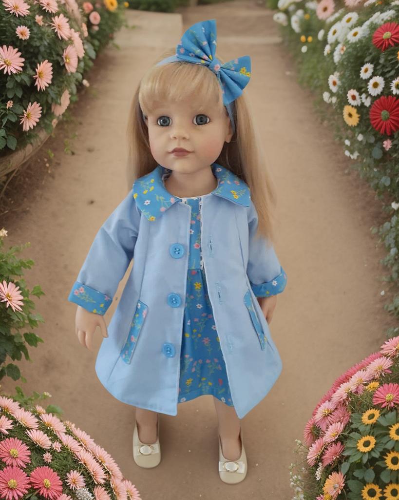 Happy Kidz - Little Lady Luxe Coat - Image 4