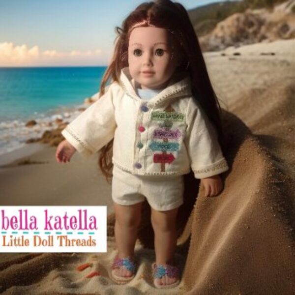 American Girl/Our Generation Summer Breeze Ensemble Sewing Patterns