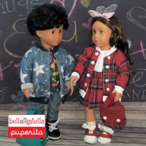 Bella Katella - Puperita Amity Jacket Sewing Pattern for Dolls