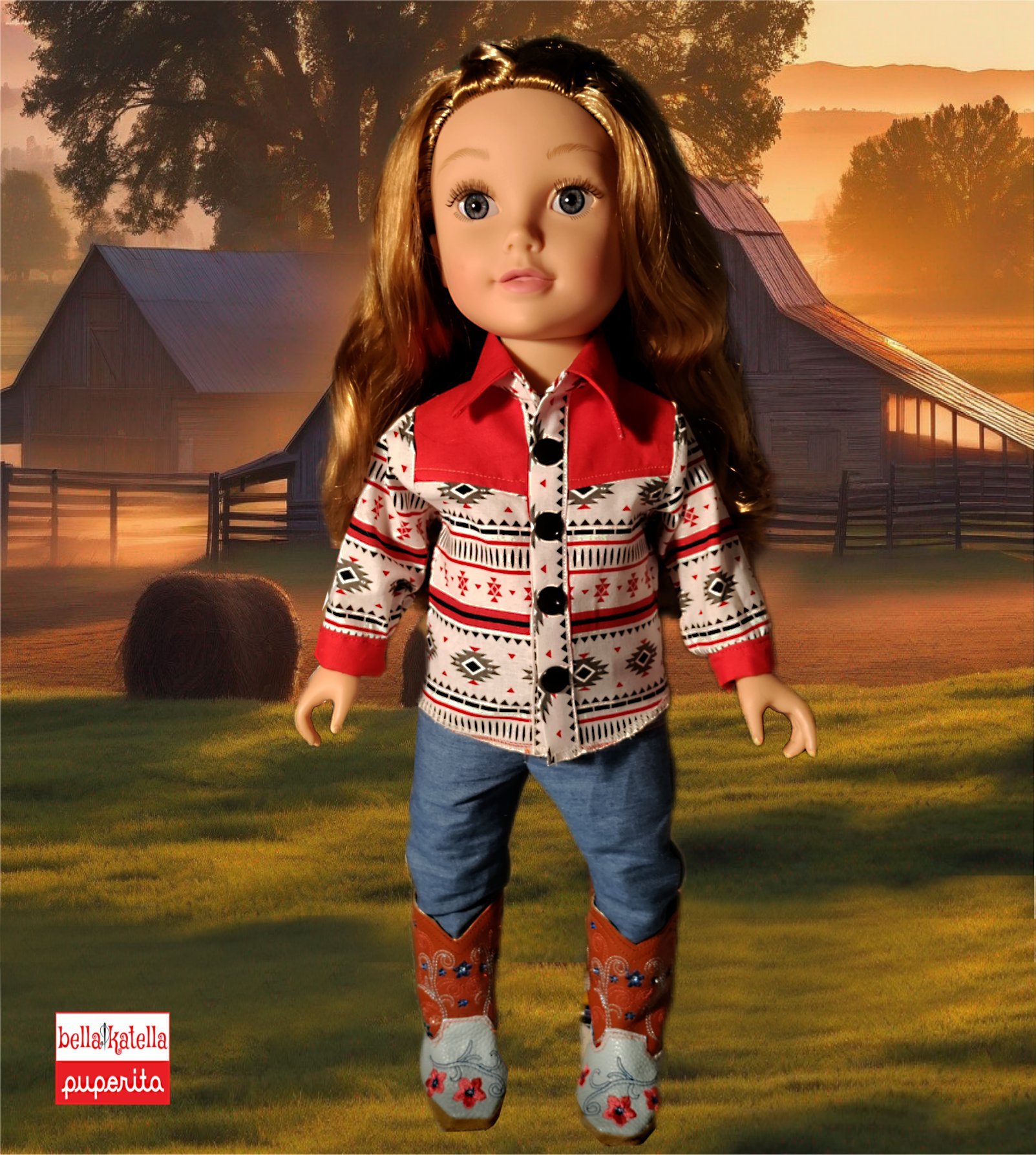 Journey Girls - Western Wrangler Pattern Set. - Image 7