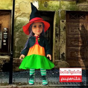 ChiChi Dress PDF Sewing Pattern for Dolls