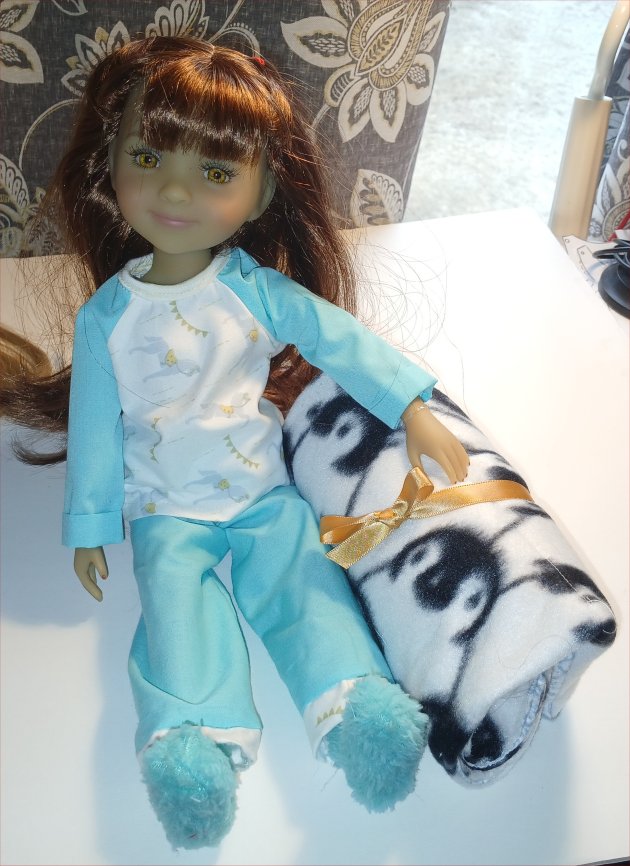 Free PJ & Sleeping Bag Patterns Ruby Red Fashion Friends - Image 2