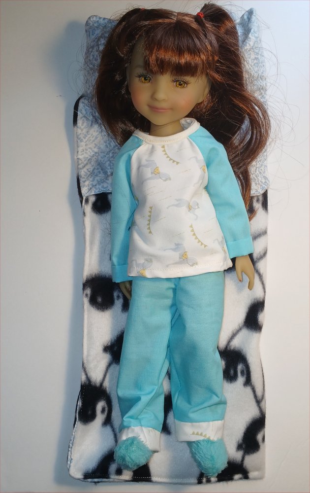 Free PJ & Sleeping Bag Patterns Ruby Red Fashion Friends - Image 3