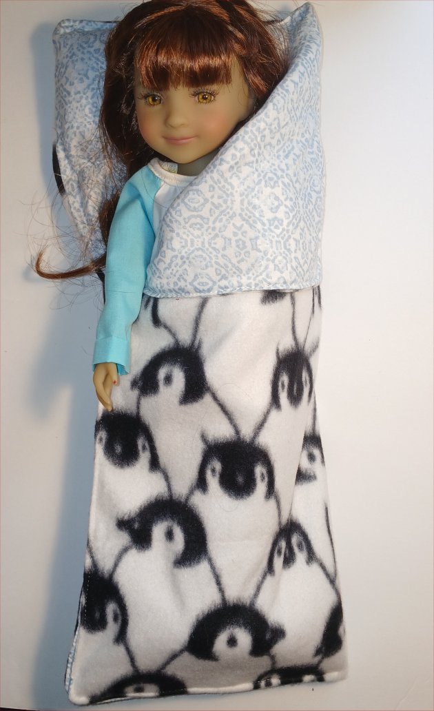 Free PJ & Sleeping Bag Patterns Ruby Red Fashion Friends - Image 4