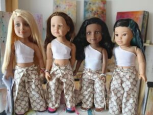 Taryn Wrap Pants & T-shirt Outfit Multisize