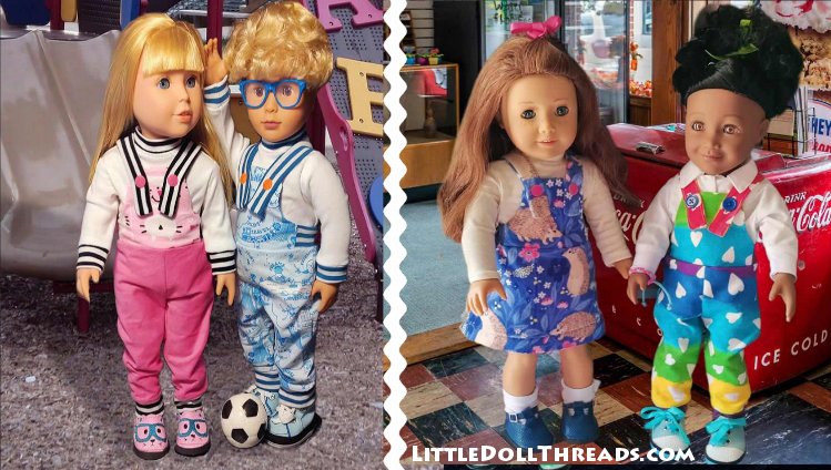 Cutie Romper and Pinafore: It’s a Super Cute Doll Sewing Pattern